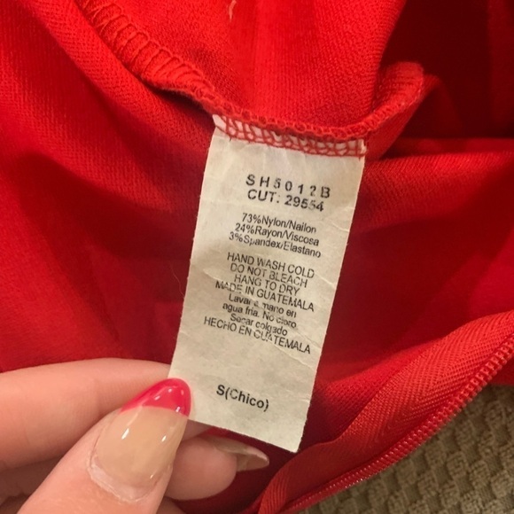 Shine star red dress​​​​​​​​​​​​​​​​​​​​​​​ - Picture 3 of 5